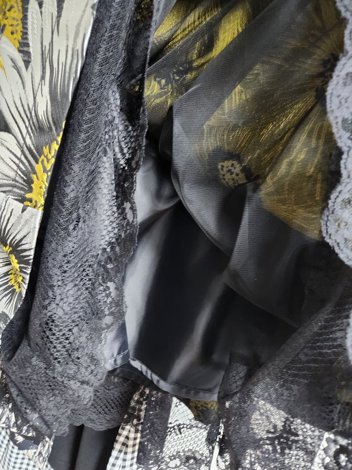 개량한복 치마 플라워 패턴 77 상품이미지5