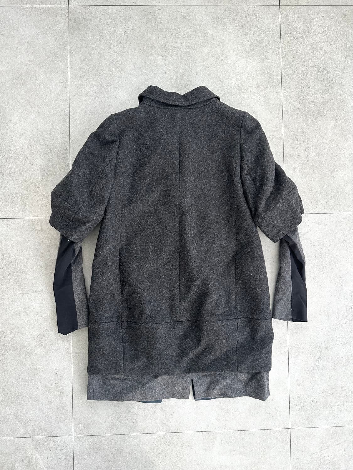 닐바렛 레이어드 캐시미어 블렌드 코트 상품이미지6