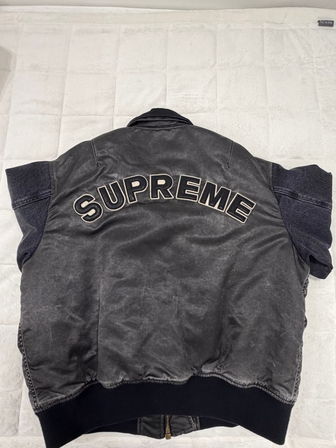 슈프림 데님 스리브 ma-1 상품이미지2