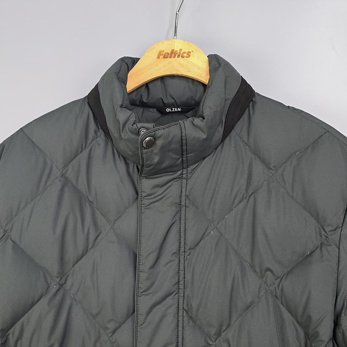 올젠 구스다운 퀼팅 패딩 100 상품이미지2