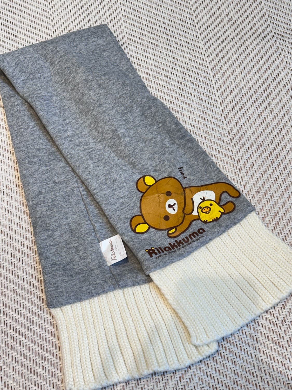 고전 리락쿠마 캐릭터 목도리 상품이미지1