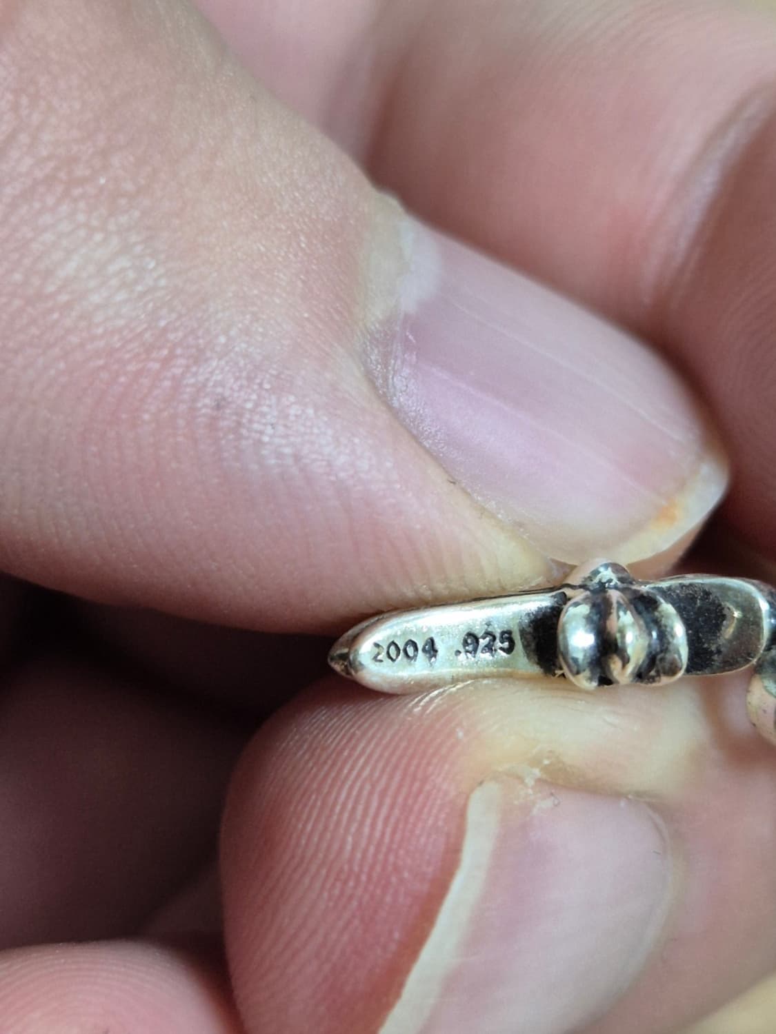 [Os] 크롬하츠 베이비펫 사파이어 파베 오리지널 상품이미지5