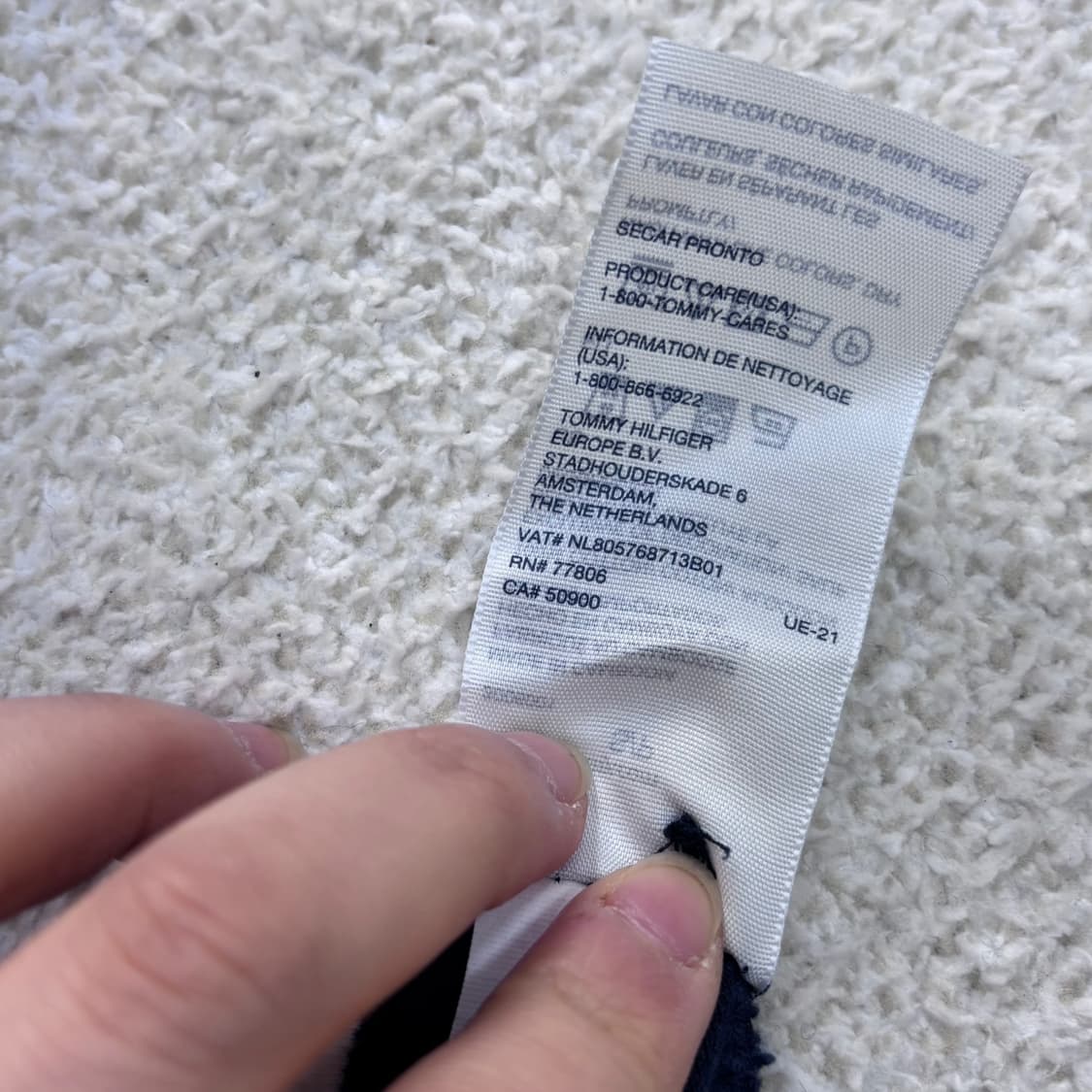 S 타미힐피거 반팔 카라 티셔츠 0323E 상품이미지5