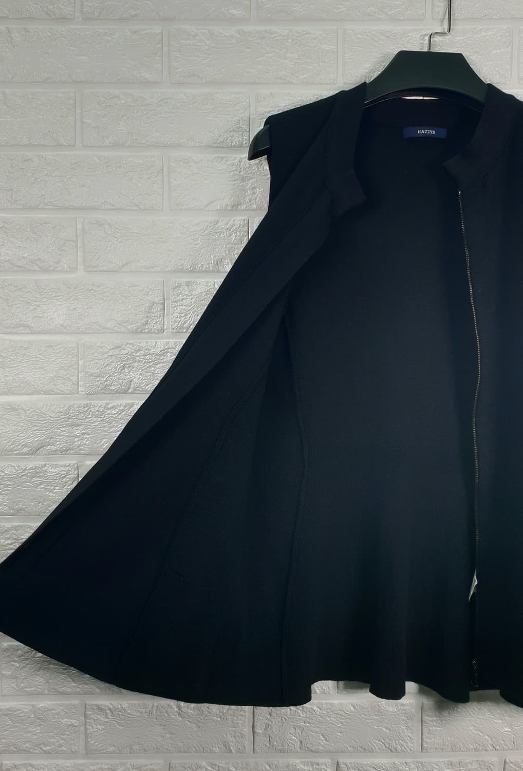 [90]헤지스 모100% 집업 조끼 상품이미지5