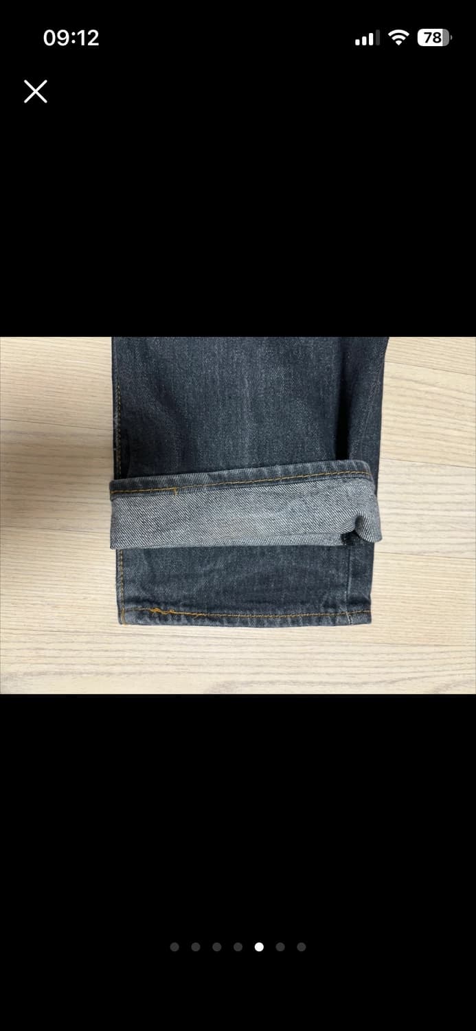 리바이스 501 30 30 버튼플라이 상품이미지5