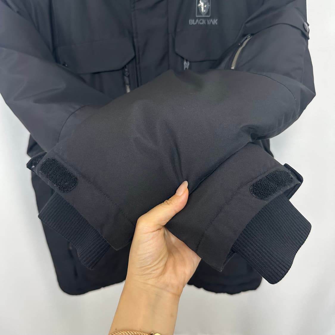   블랙야크 남자 패딩 점퍼 거위털 블랙 105 EPW 상품이미지3