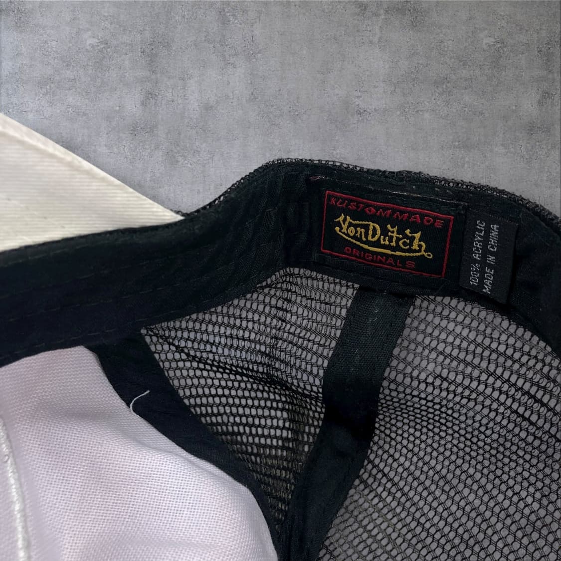 본더치 믹스 컬러 베이직 로고 메쉬 캡 상품이미지5