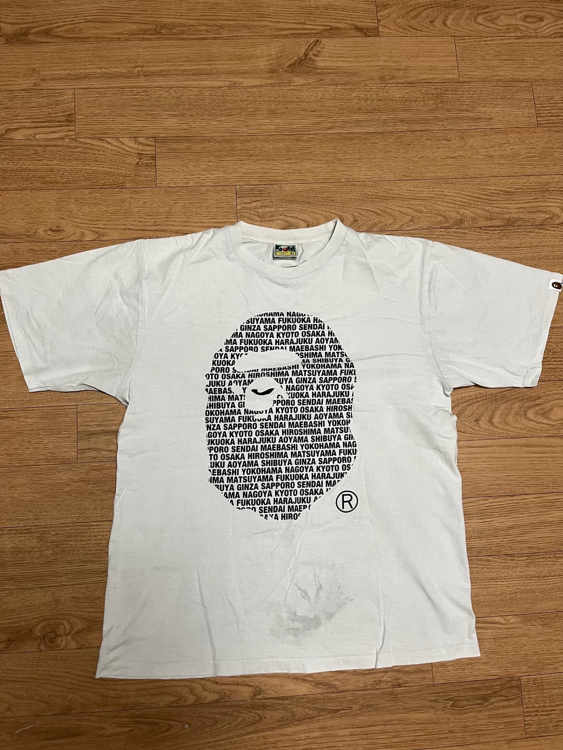 베이프 반팔 티셔츠 상품이미지1