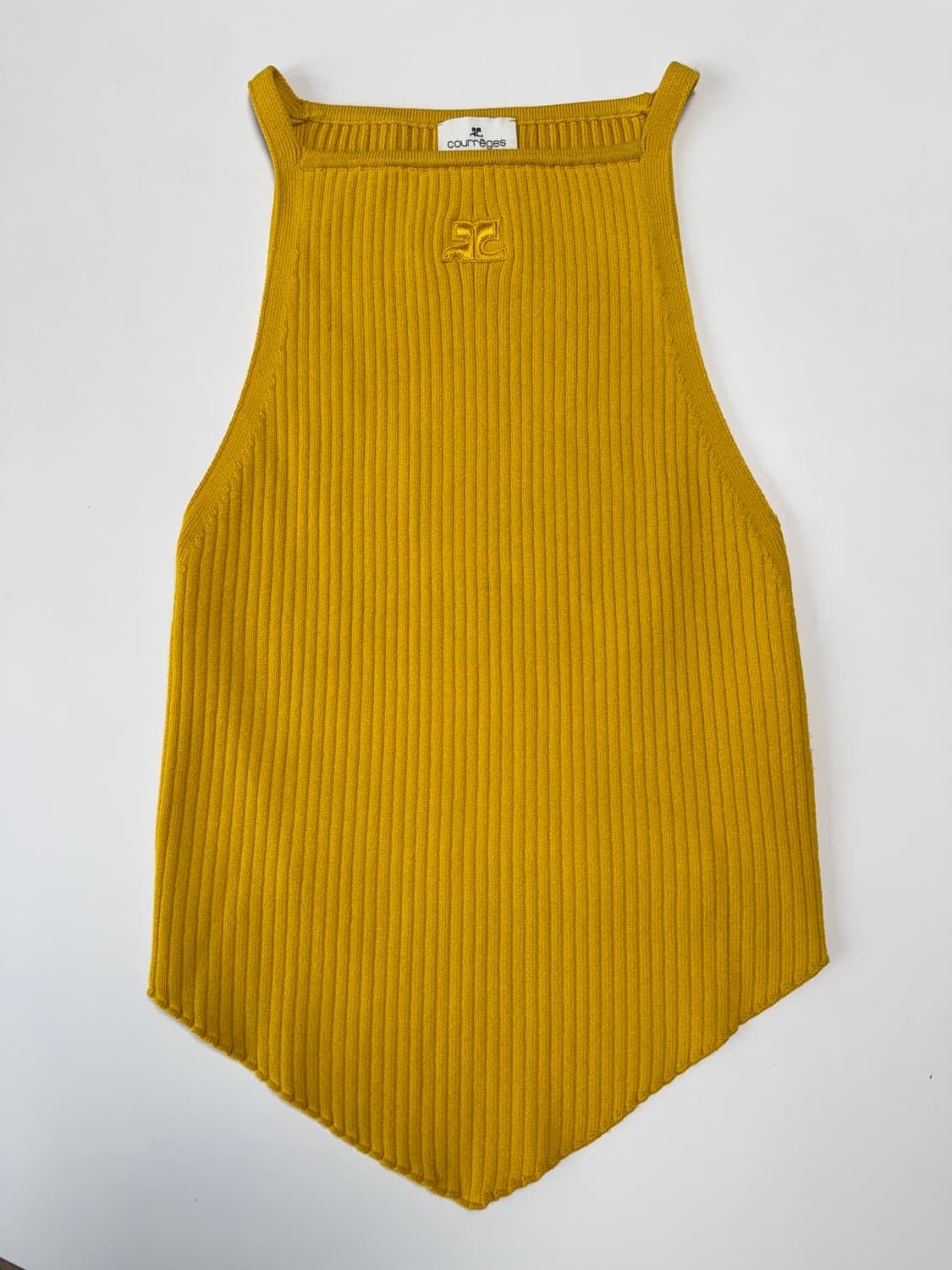 Courreges 꾸레쥬 니트 탱크탑 상품이미지1