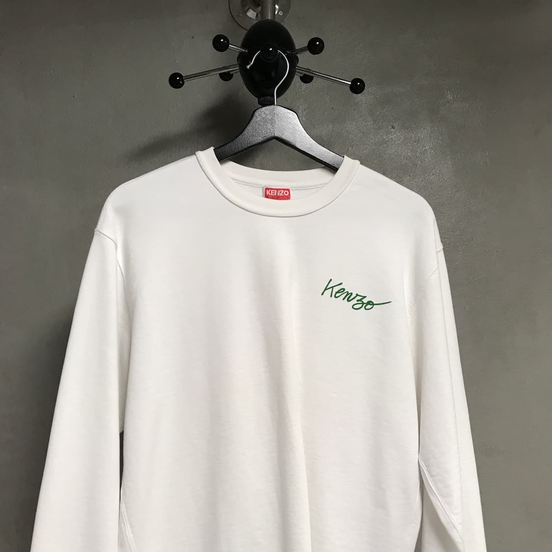 겐조 플라워 맨투맨 화이트 M 상품이미지2