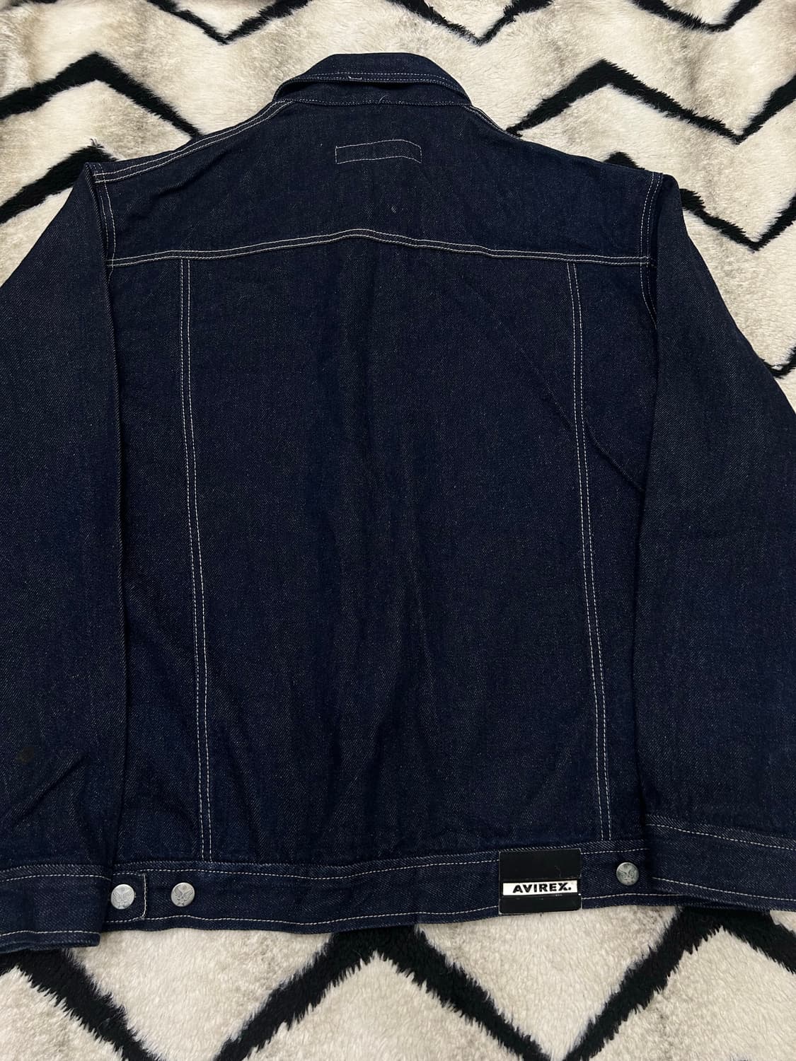 [2XL]Avirex 데님 자켓/진청 상품이미지4