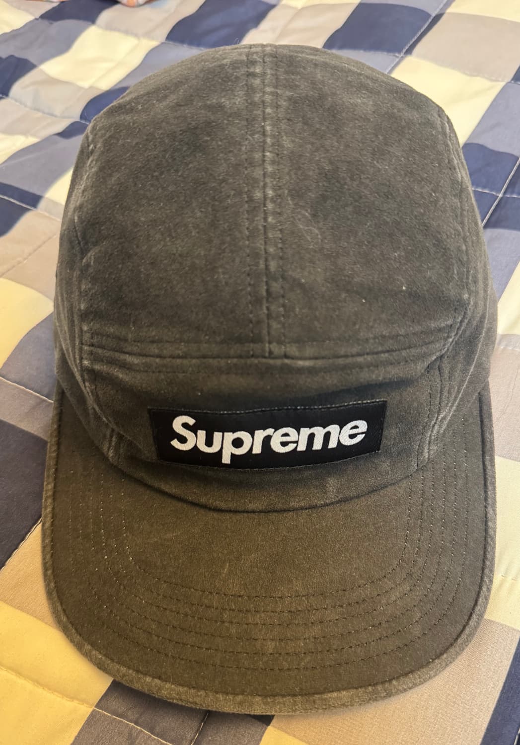 슈프림 코티드데님 캠프캡 팝니다 상품이미지4