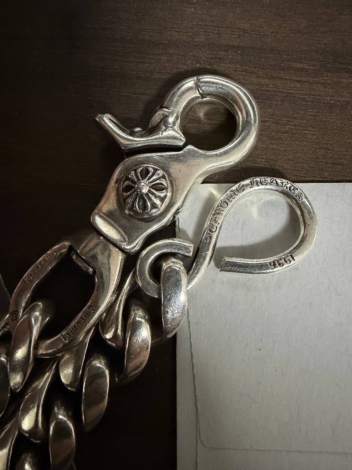 크롬하츠 롱 클래식 원클립 월렛체인 상품이미지2