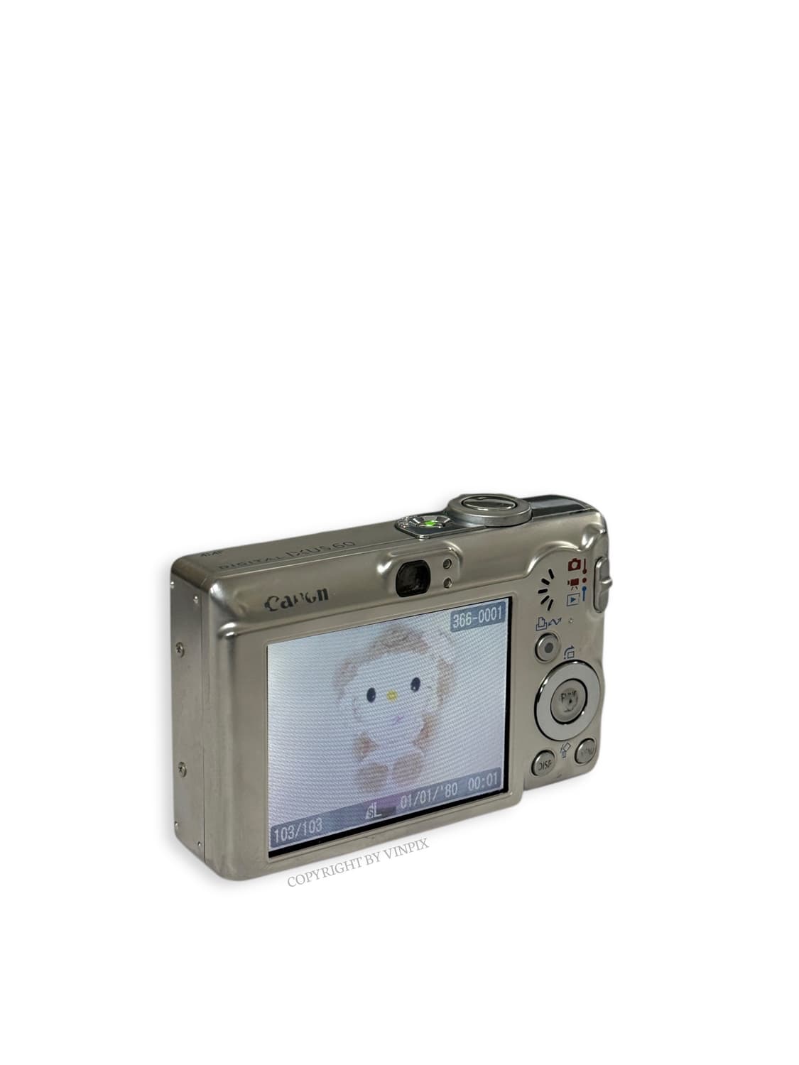 캐논 익서스 60(ixus 60,ixy 70) 빈티지 디지털 카메라 디카 상품이미지7