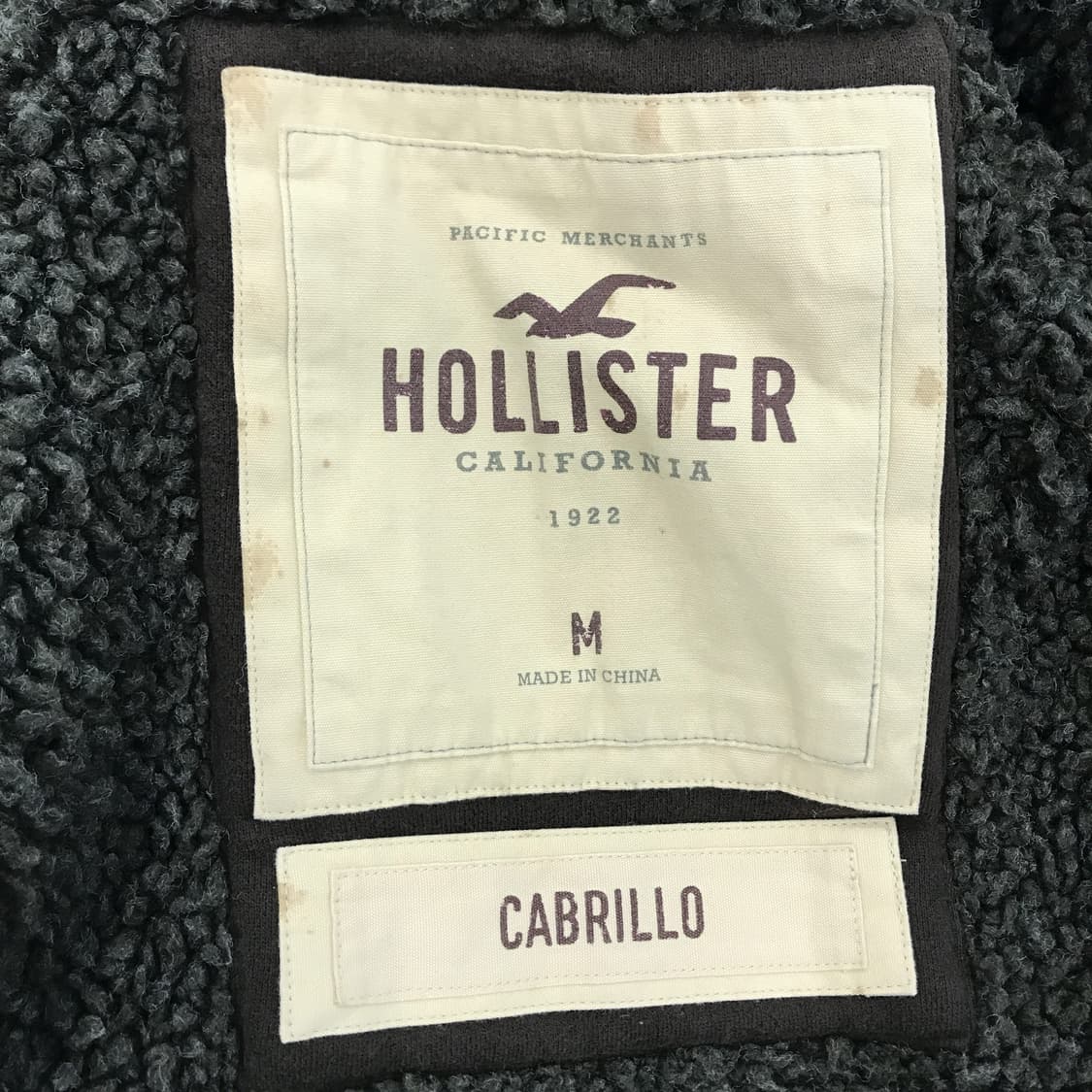 홀리스터 CABRILLO 울프죠 풀집업자켓 [M] 상품이미지5