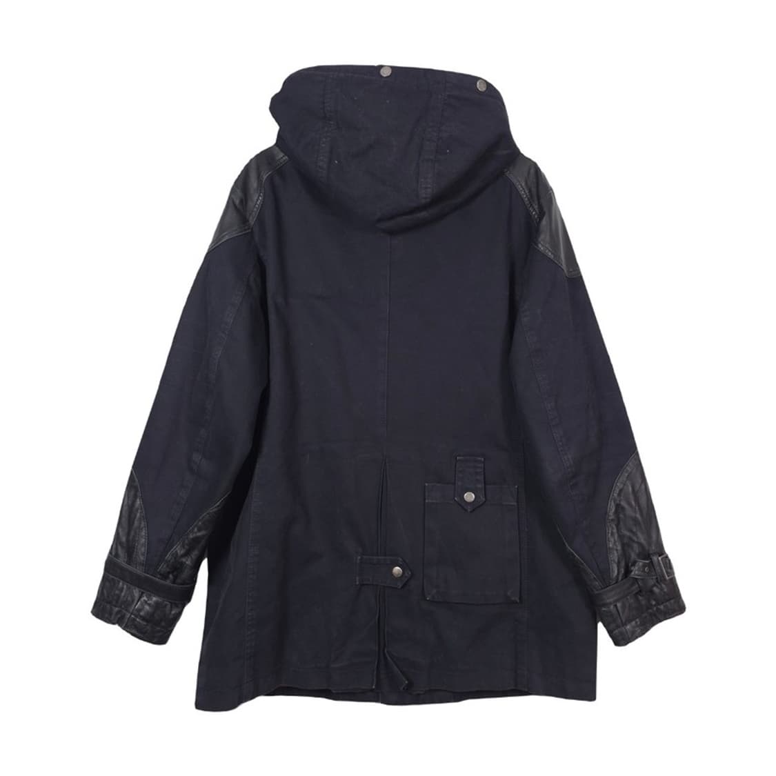 크리스찬 라크르와 00s 아카이브 양가죽 배색 패딩 자켓 95 상품이미지2