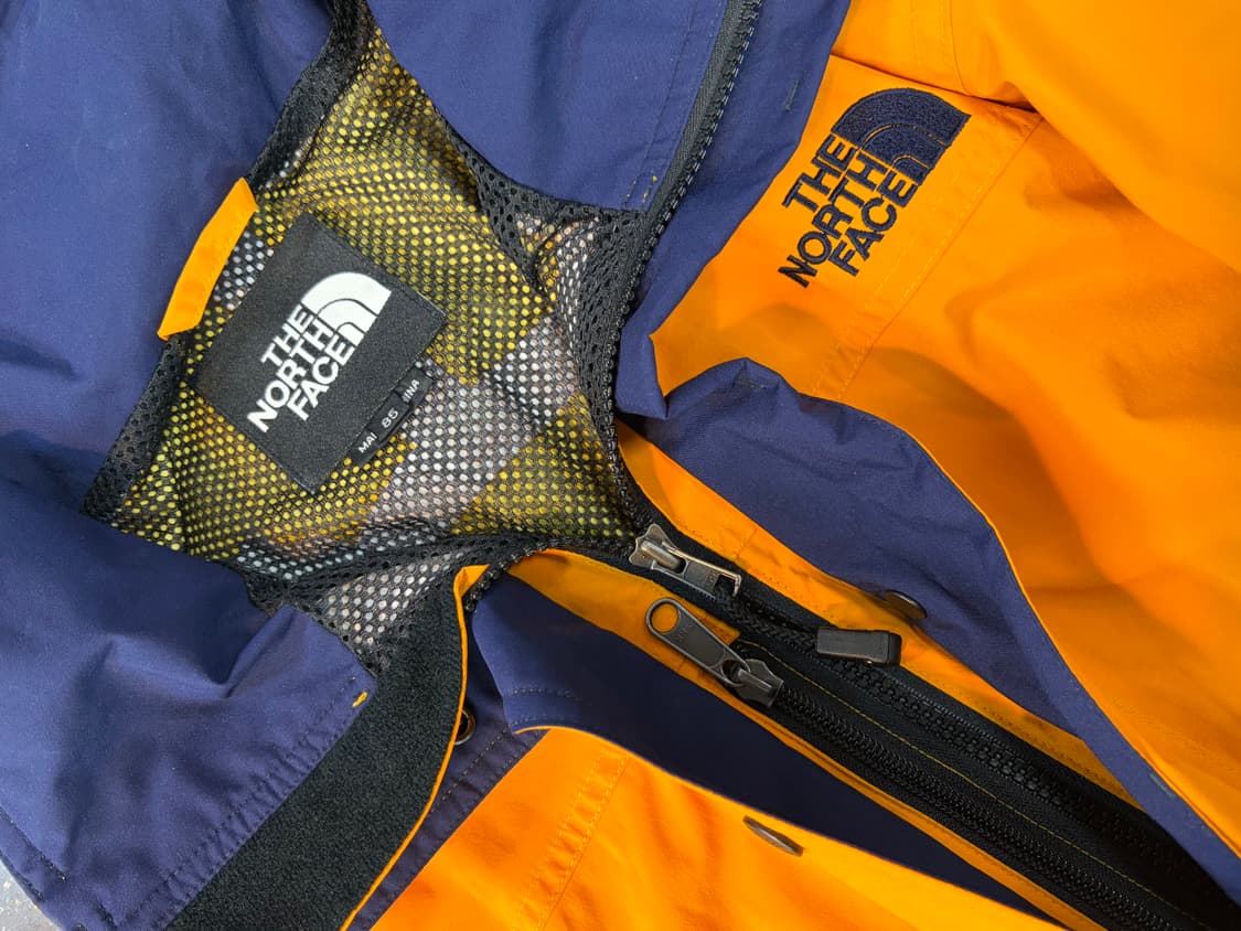 노스페이스 고어텍스 자켓 바람막이 옐로우 상품이미지5