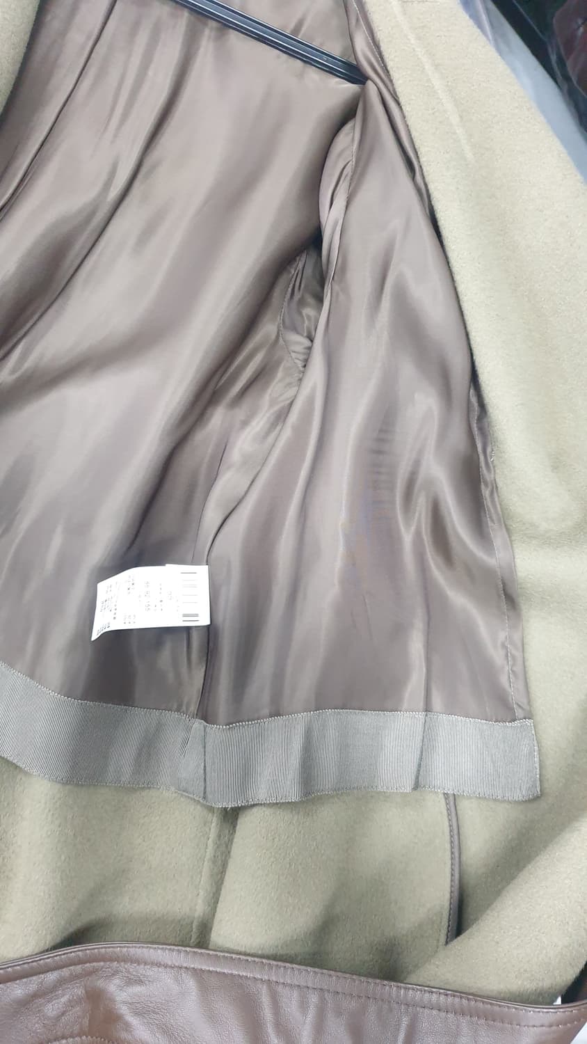 발렌시아 캐시미어 롱코트 55사이즈 상품이미지6