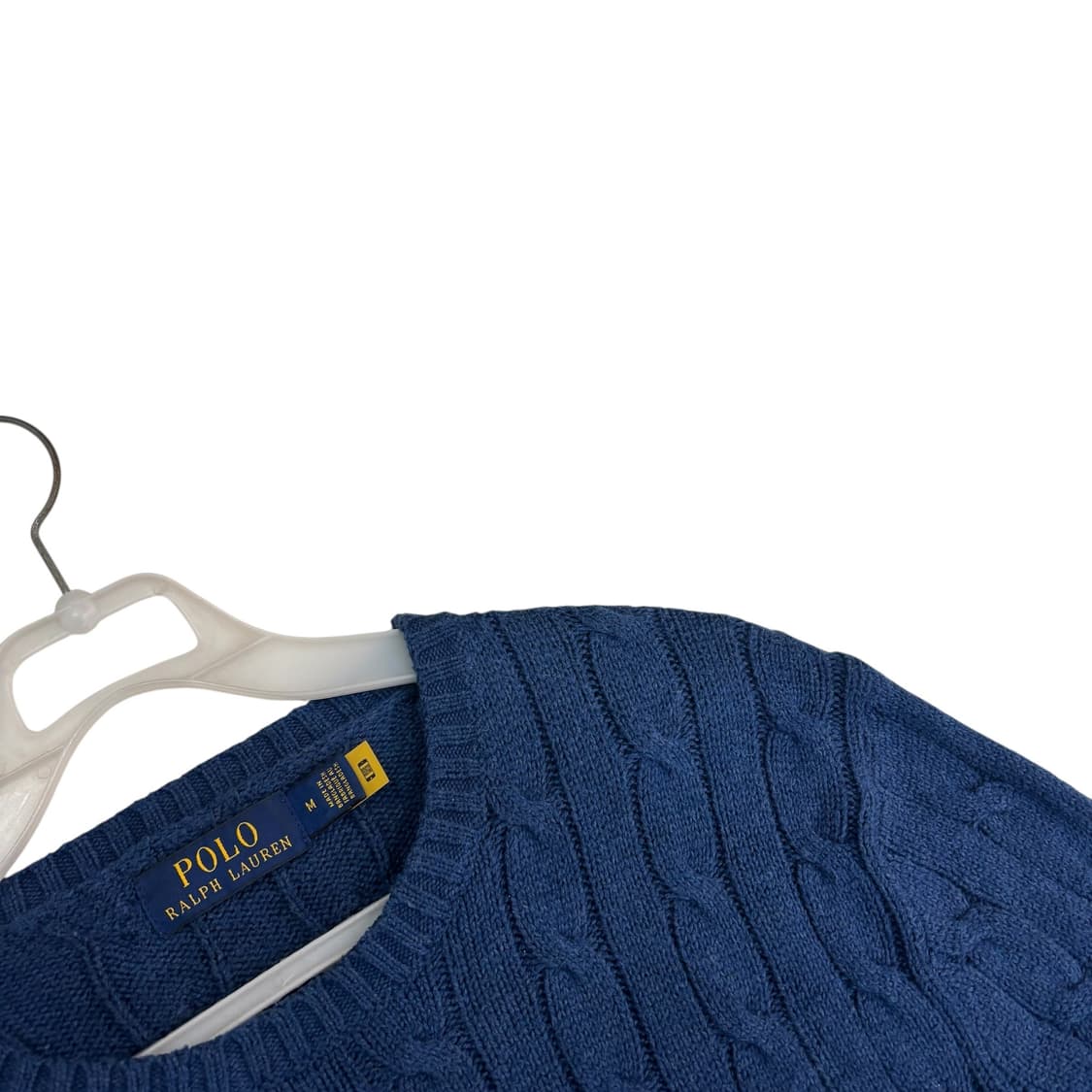 폴로 랄프로렌 QR 꽈배기 니트 상품이미지3