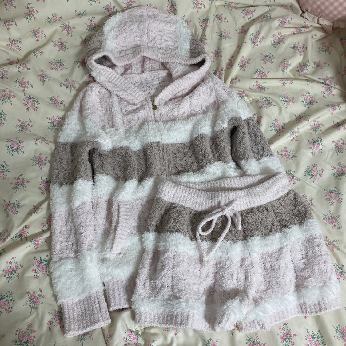 젤라또피케 발렌타인데이 한정판 홈웨어 세트 후드 핀터레스트 히메 갸루 상품이미지9