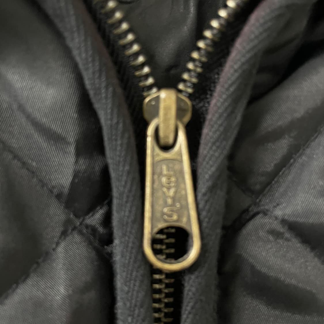 리바이스 90s 퀄팅 자켓 블랙 - 상품이미지6