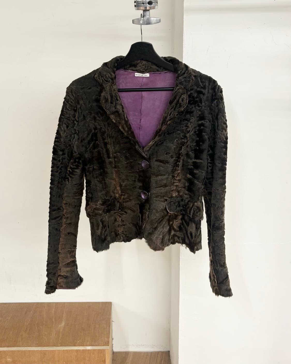 마노엘 코바 퍼 카라 자켓 상품이미지1