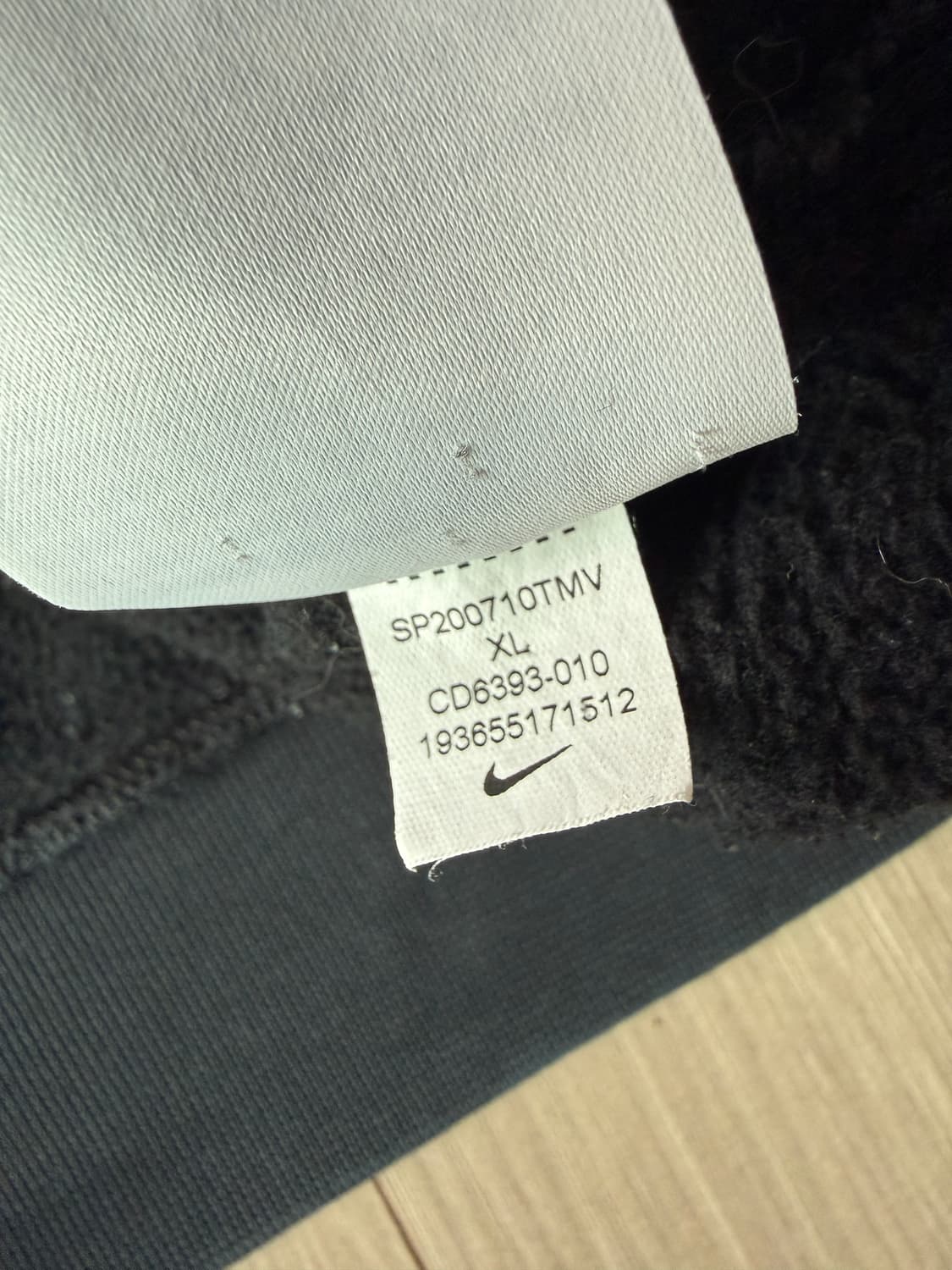 나이키 nrg 스우시 조이개 후드티 초판 xl 상품이미지3