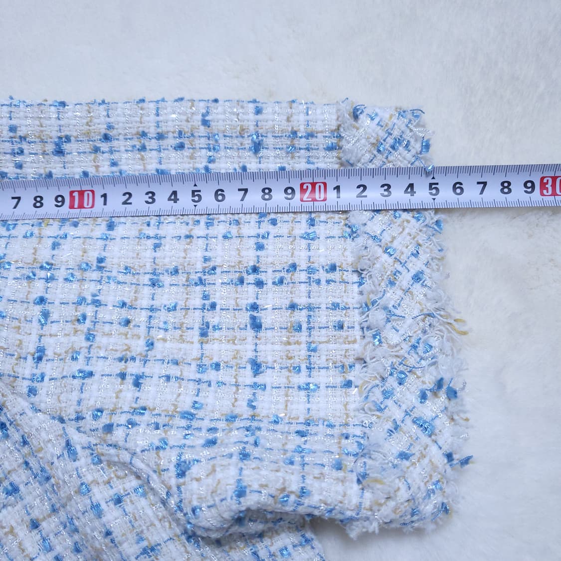 포커스 여성 트위드반팔자켓 F 0224 상품이미지7