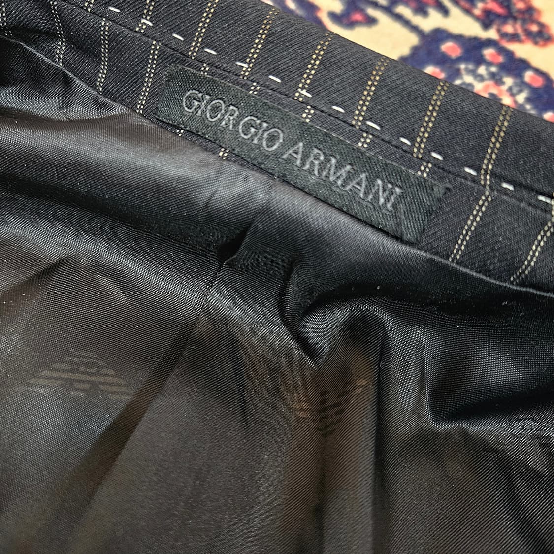 빈티지-조르지오 아르마니 빈티지 파워숄더 3버튼 블레이저 상품이미지7