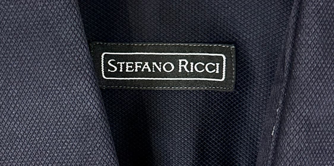 스테파노리치 블랙 자카드 패턴 코튼 셔츠 상품이미지4