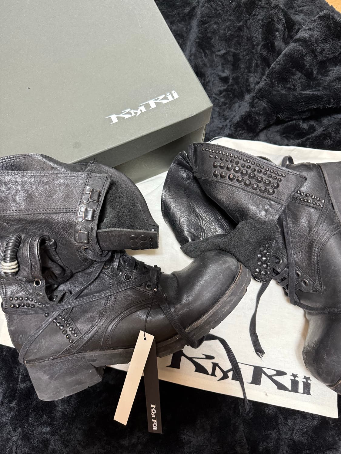 'Kmrii' 1602-B007 Chrome Boots 10 상품이미지2