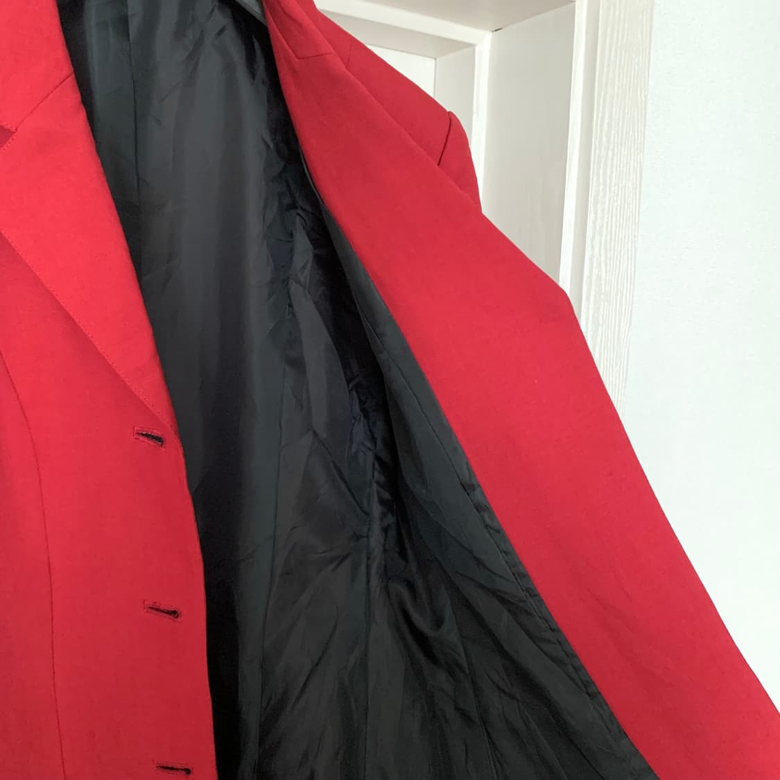 장 폴 고티에 주니어 레드 3버튼 블레이저 자켓 상품이미지6