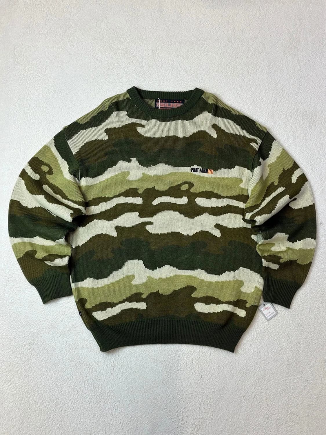 PHAT FARM 카모 플라쥬 니트 PN6087 상품이미지1