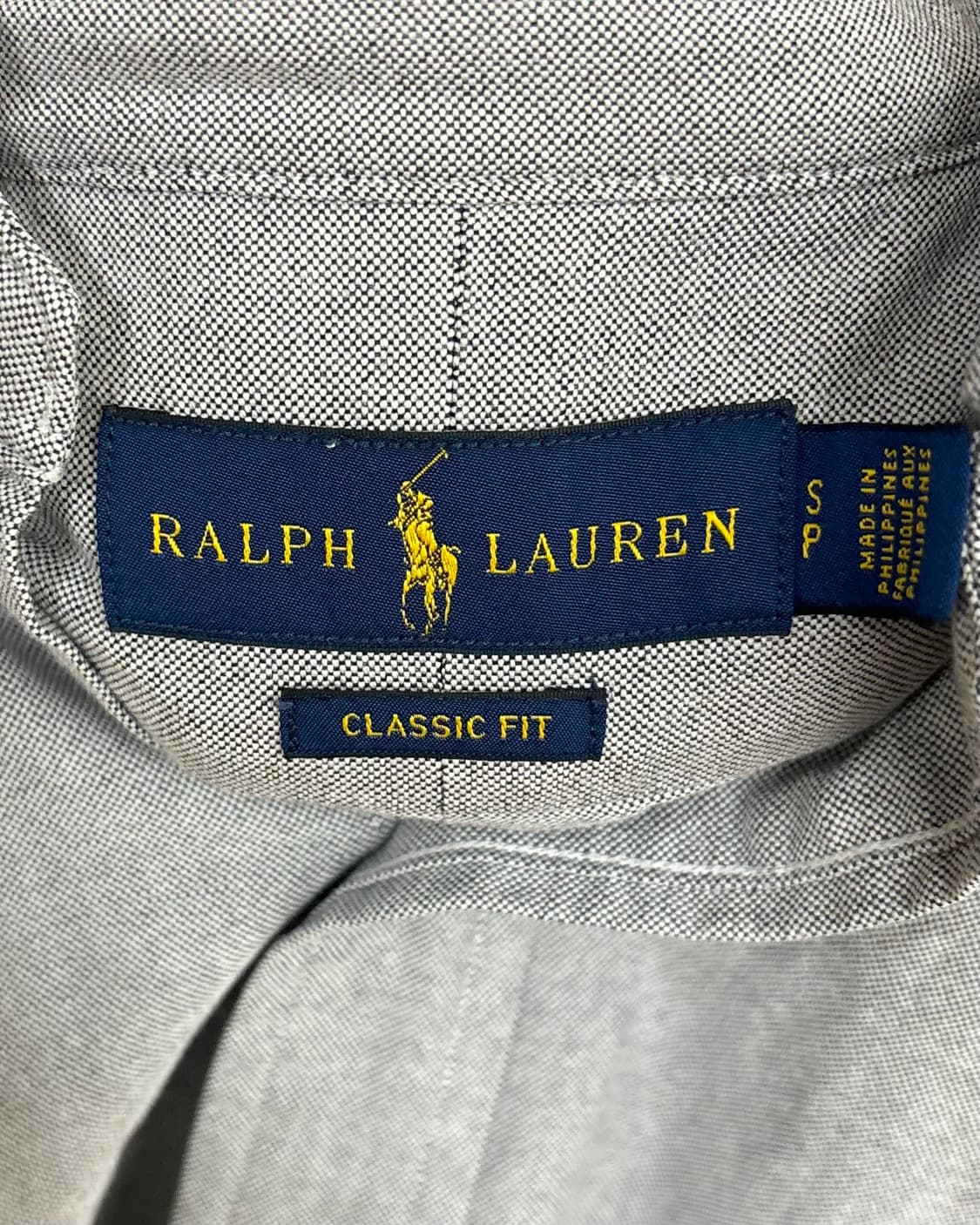 랄프 로렌 그레이 블루 옥스퍼드 셔츠 상품이미지7