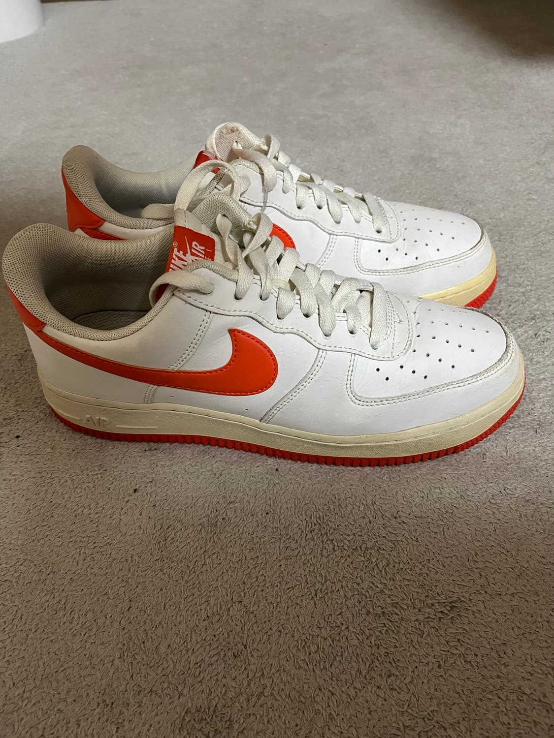 나이키 에어포스 team orange 260 상품이미지4