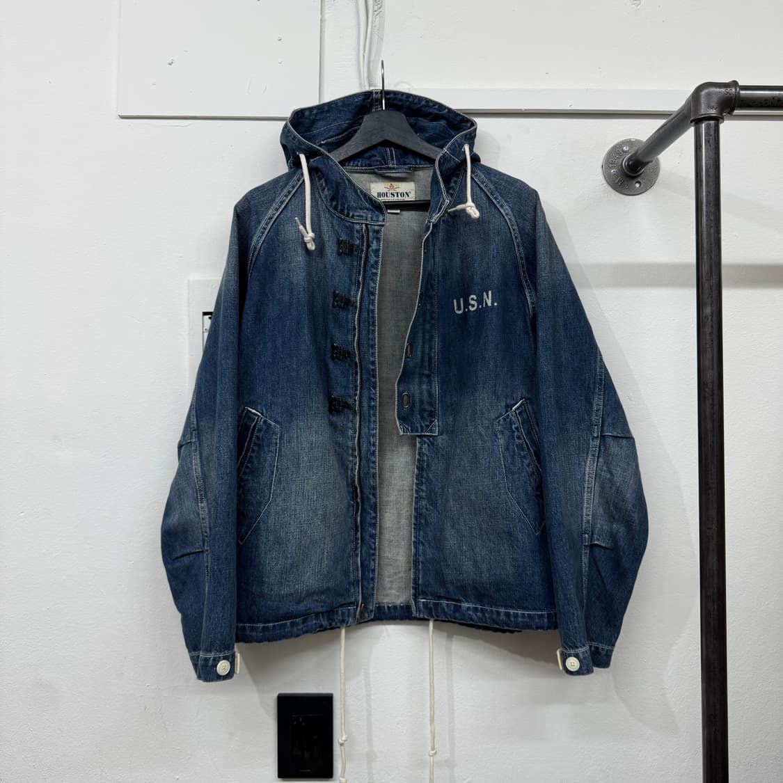 [M] 휴스턴 USN 데님 덱파카 상품이미지1