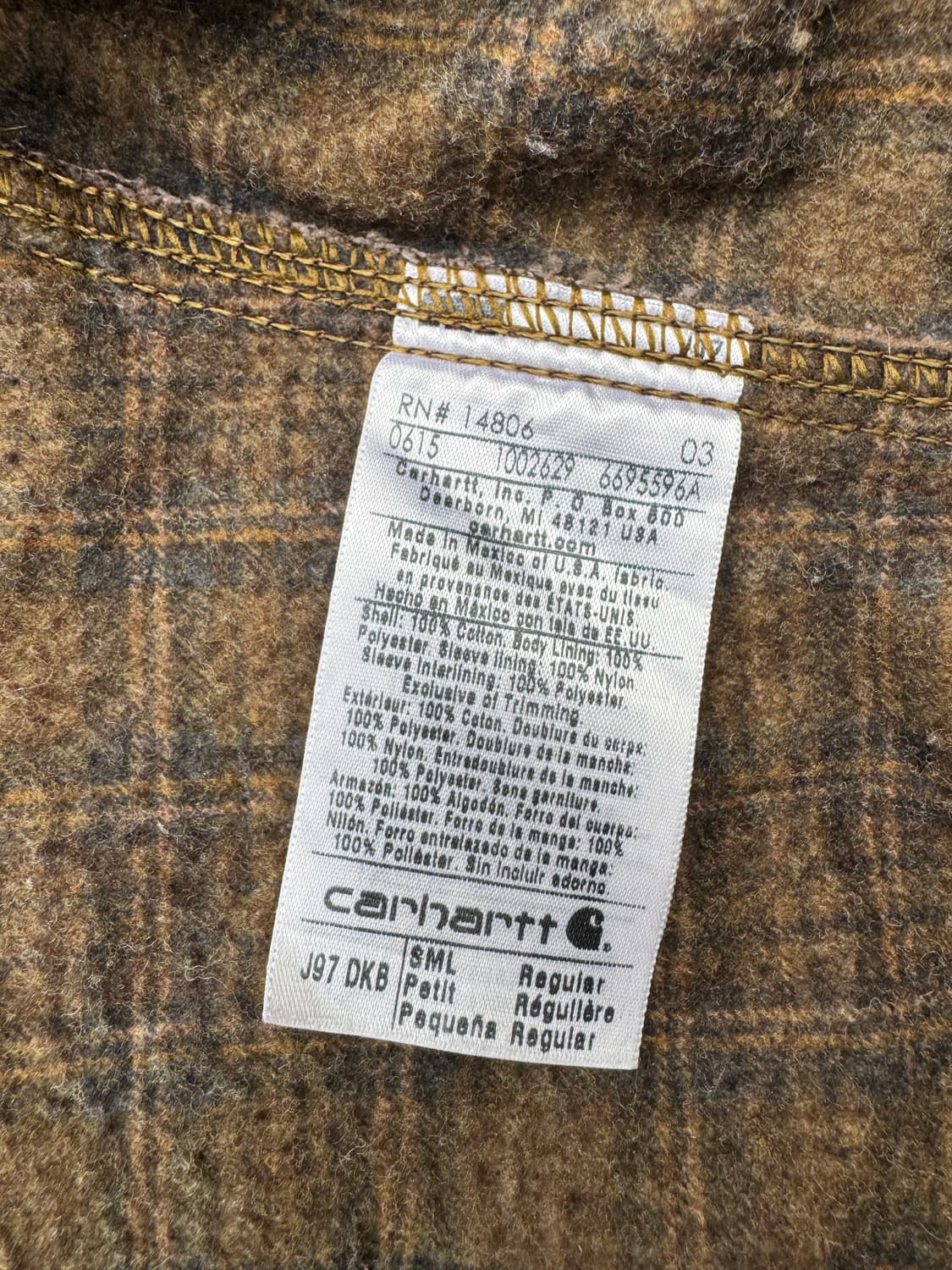 Carhartt detroit J97 DKB 상품이미지6