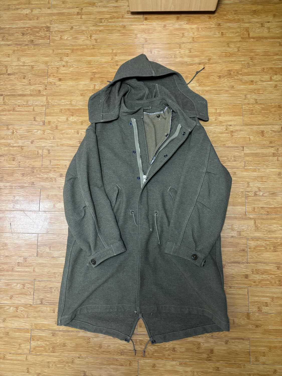 코모리 wcp 후디드 코트 파카 2사이즈 (100-105) 상품이미지1