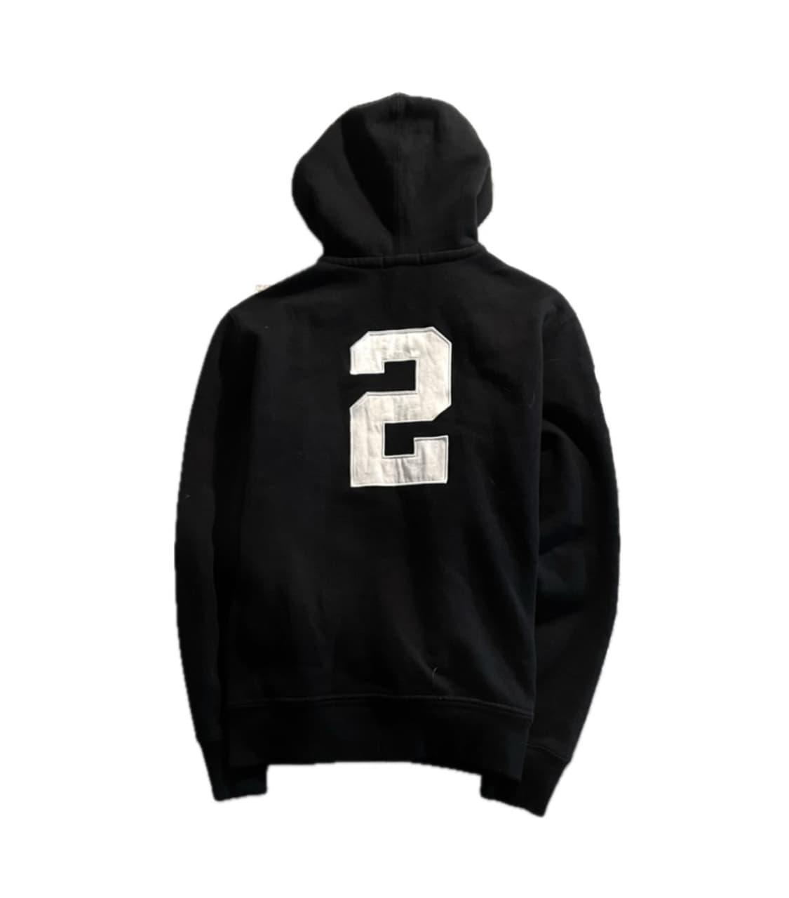 폴로 랄프로렌 빅포니 백로고 후드집업 블랙 상품이미지2