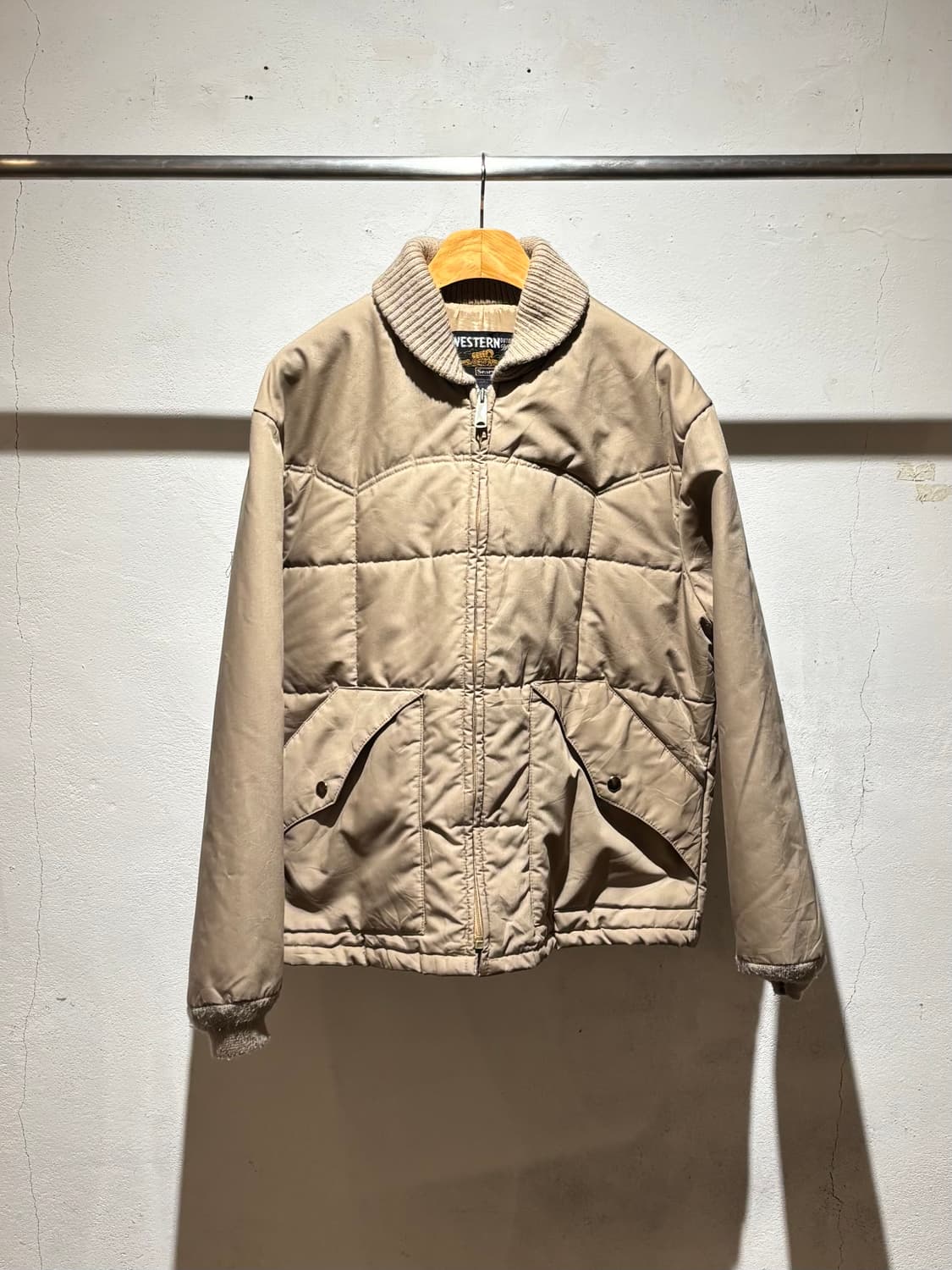 70’s Sears Western Puffer Jacket 상품이미지1