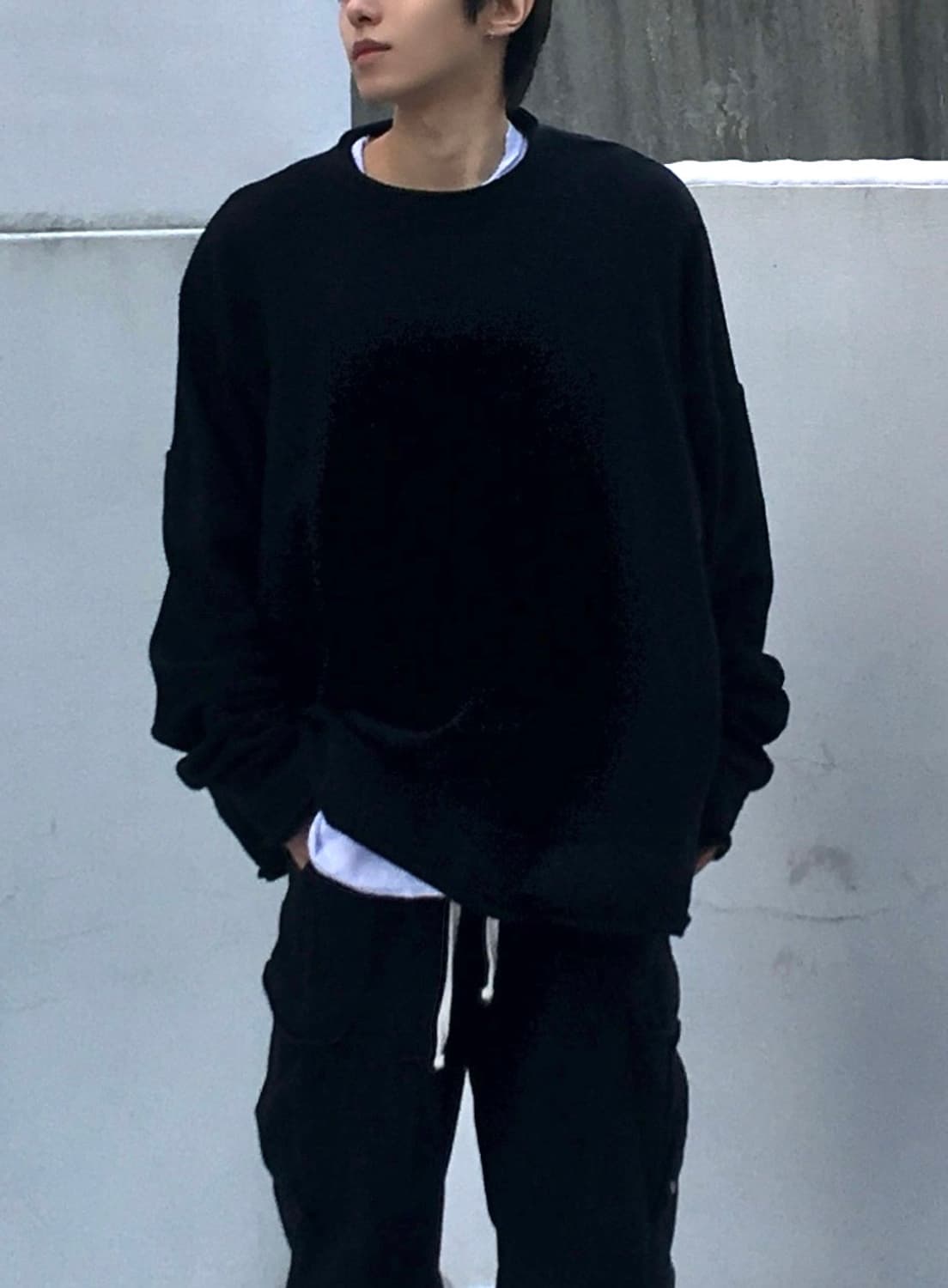 B Studios Wool Overfit 스웻셔츠 상품이미지9