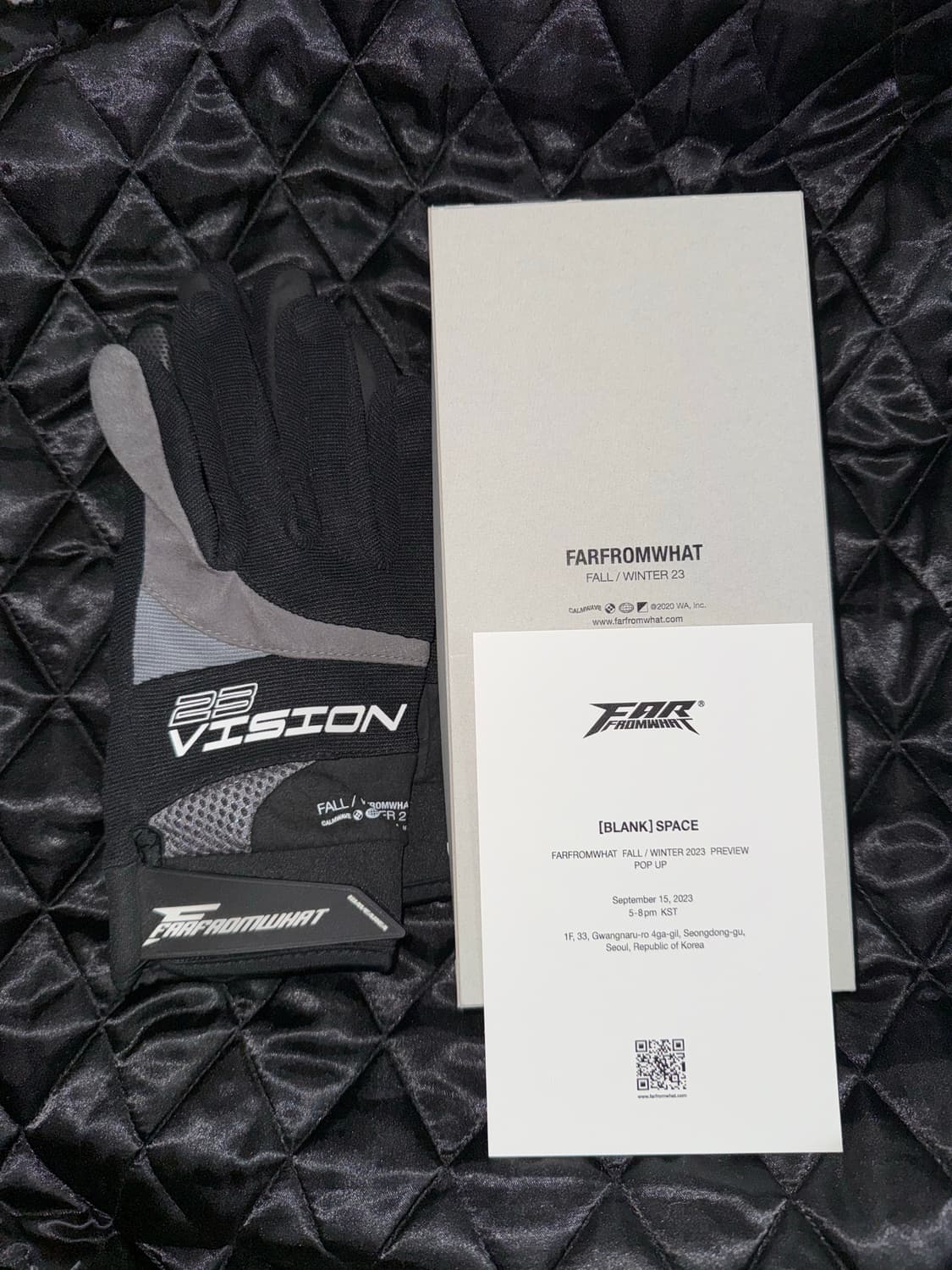 파아카이브 인비테이션 장갑 상품이미지2