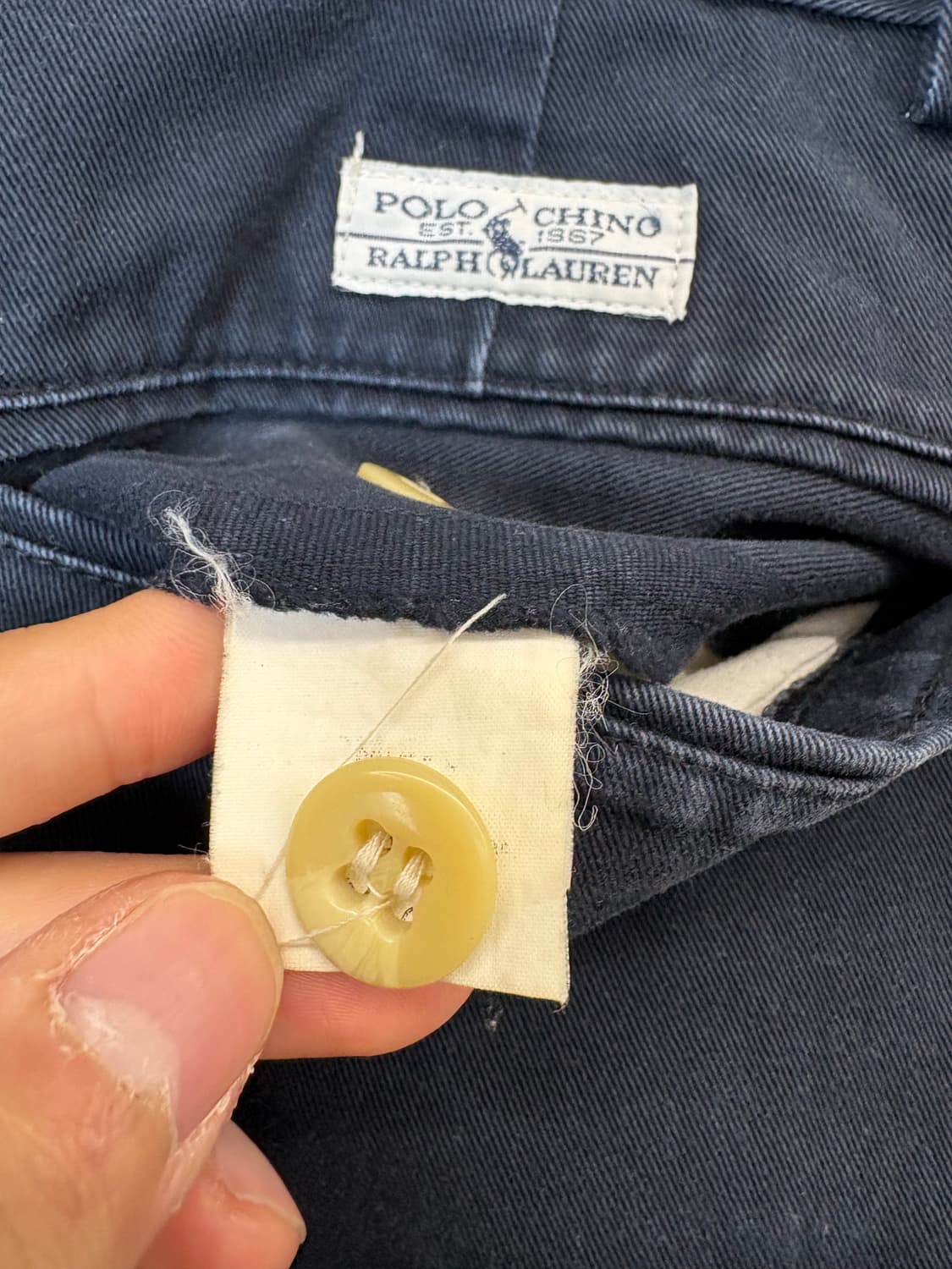 폴로랄프로렌 빈티지 치노팬츠 네이비 상품이미지7