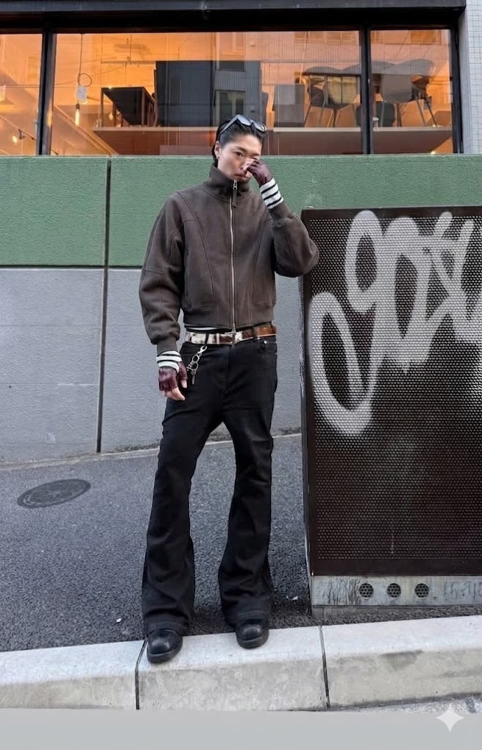 파르티멘토 라인 저지 트랙 져지_차콜 그레이 상품이미지1