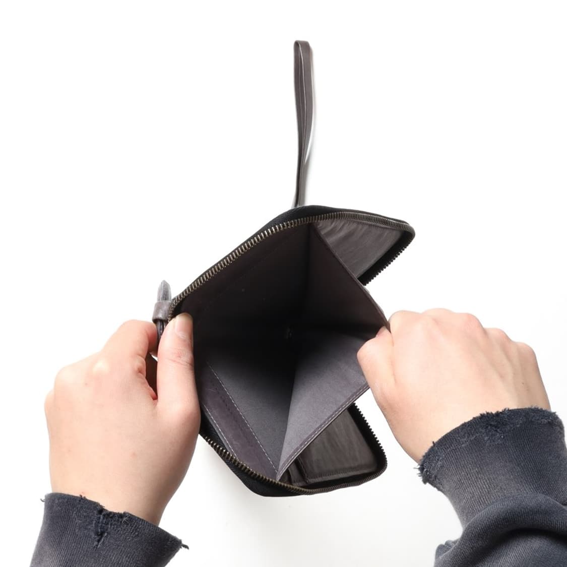 릭 오웬스 Rick Owens Necklace Leather Wallet 상품이미지4