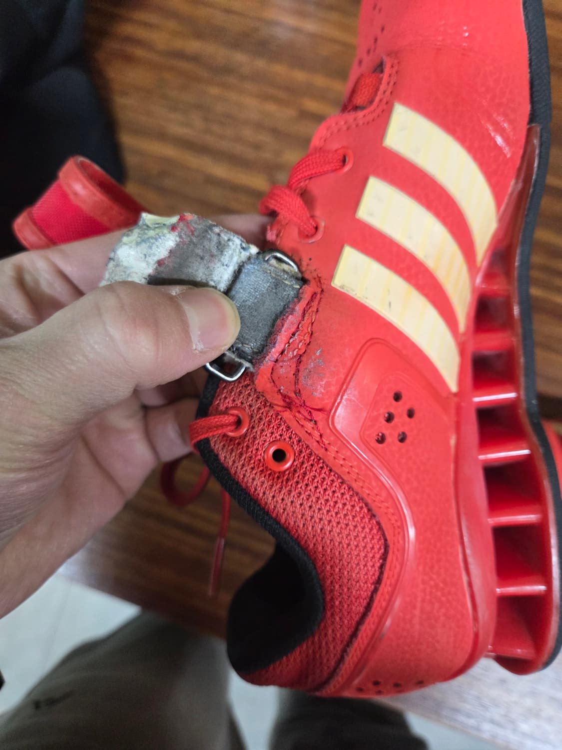 아디다스 아디파워 역도화 레드 245 상품이미지8