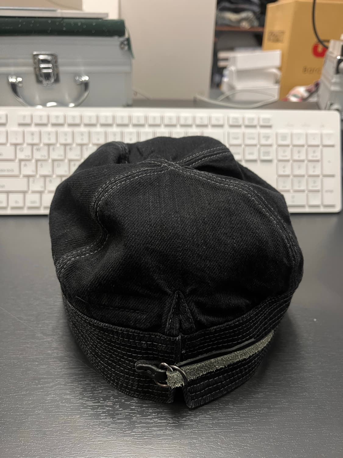 캐피탈 데님 더 올드맨 앤 더 씨 캡 블랙 판매 상품이미지4