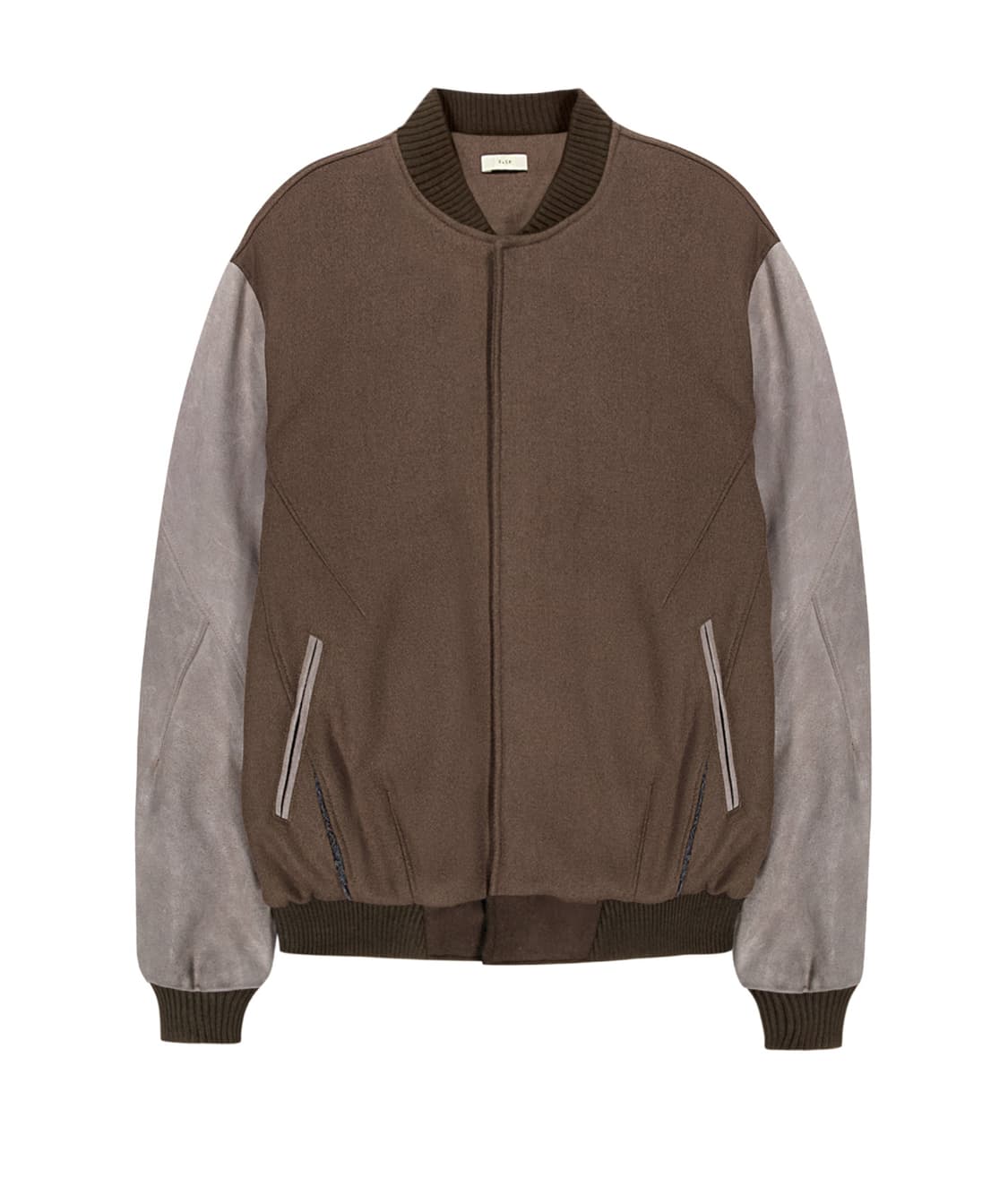 [S] 엑슬림 xlim ep.8 02 바시티 자켓 브라운 새상품 상품이미지1