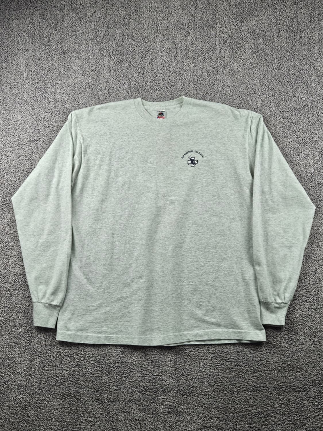 8~90's 프룻오브더룸 싱글스티치 롱 슬리브 (2XL) / 11133 상품이미지2