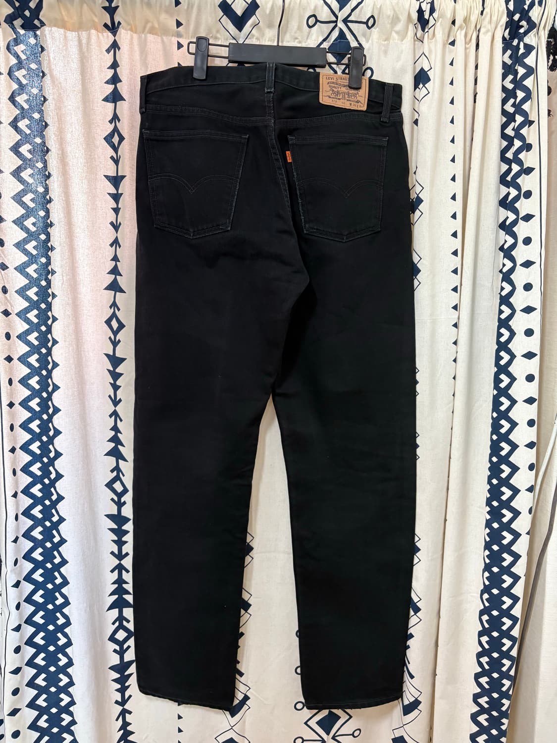 리바이스 / 리바이스 615 오렌지탭 블랙 데님 상품이미지2